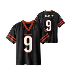 NFL Cincinnati Bengals Joe Burrow Boys' Short Sleeve Jersey XL 16/18